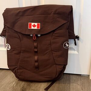 lululemon Team Canada roll-top backpack